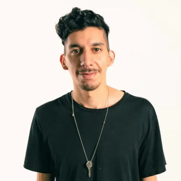 Nahuel Gallegos, da área de Evangelismo.